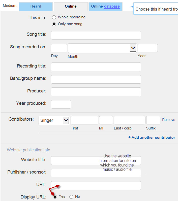 easy bib audio