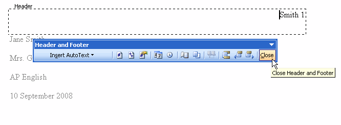 mla format heading. MLA HEADER AND FOOTER FORMAT